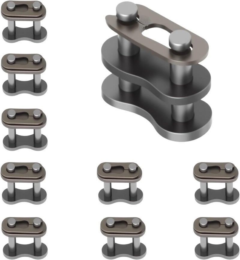 amavoler 530 Drive Chain Master Link Replacement Fit For ATV Quad Scooter Motorcycle Go Kart Moped Pit Dirt Pocket Racing Bike Triumph Yamaha (10Pcs). - Image 1